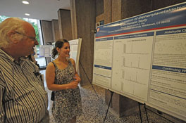 2011 Prof. Rex Pratt and Rachel Merzel, '12.