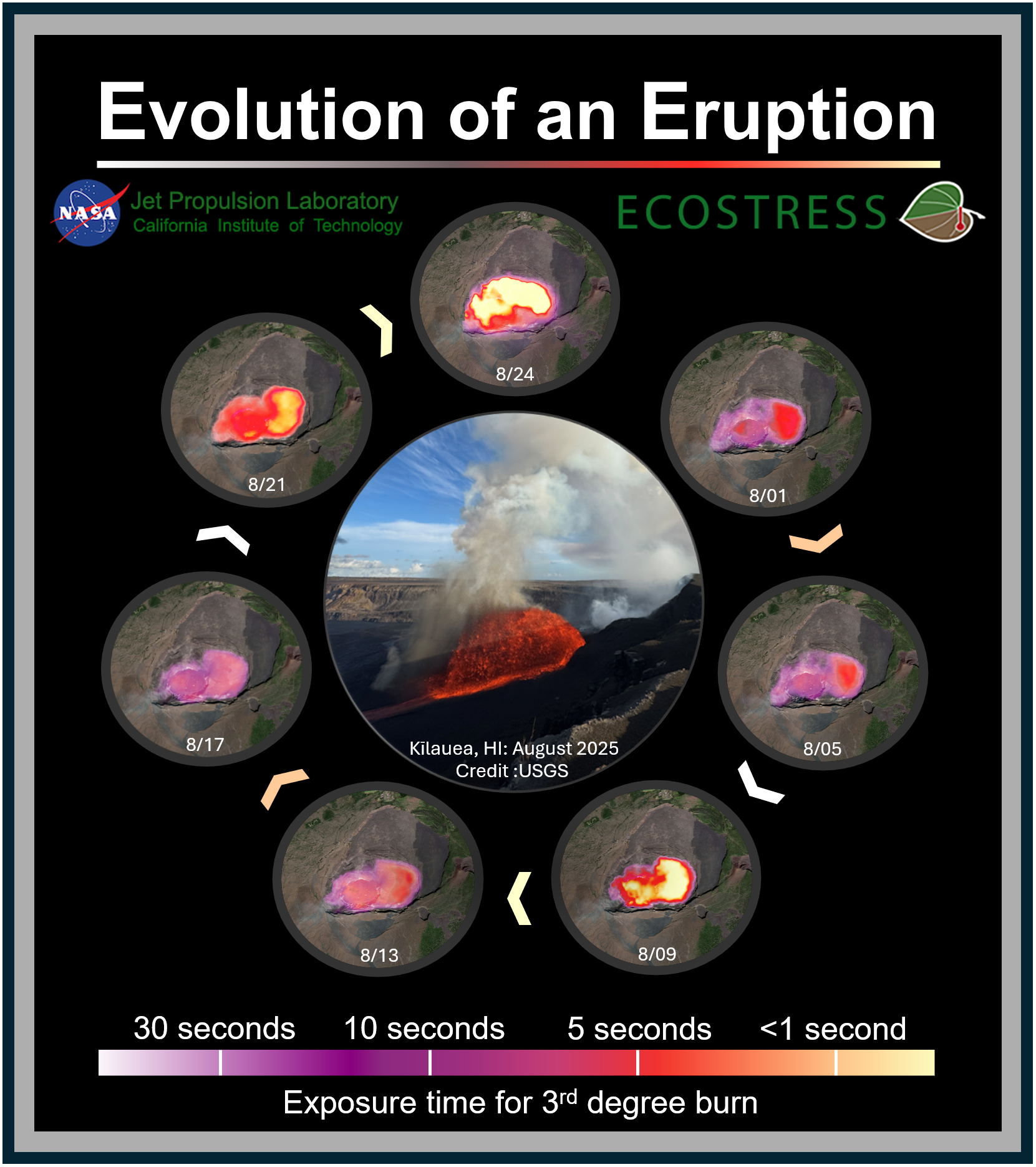 Image of Kilauea Volcano from Hackathon