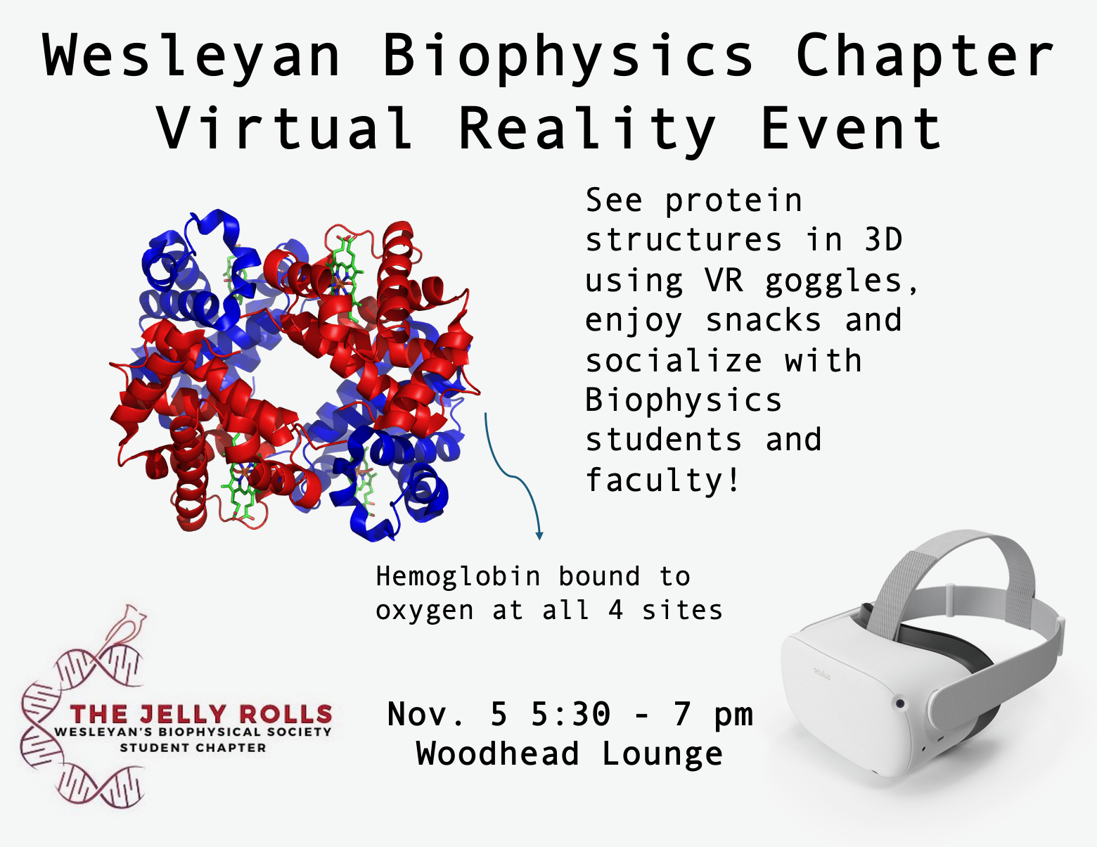 Jelly Rolls VR Goggle Event Announcement