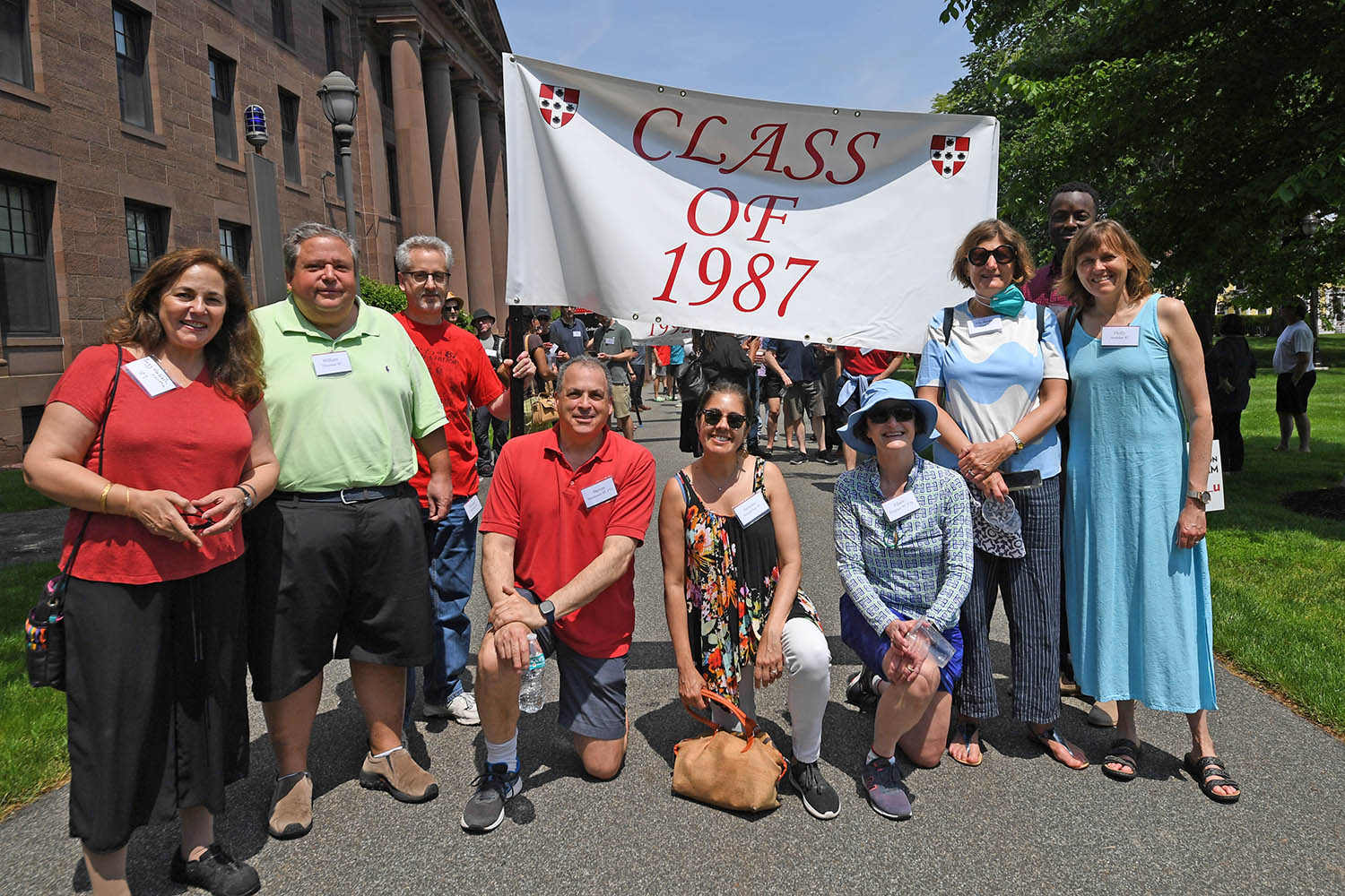 Alumni walked in the annual Parade of Classes on May 21 during Reunion & Commencement Weekend festivities. 