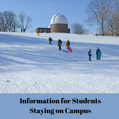 Winter Break Staying on Campus
