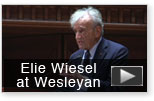 Elie Wiesel at Wesleyan