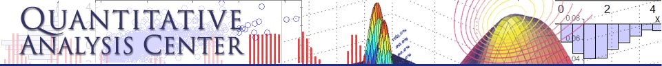 Quantitative Analysis Center