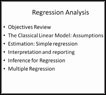 regression