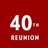 40th year class reunion