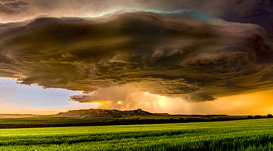 stormy horizon