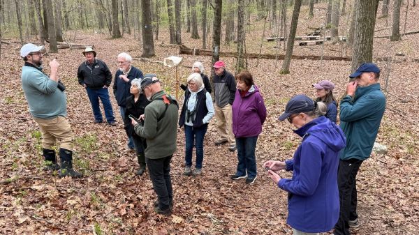 Wasch Seminars students on an autumn class field trip